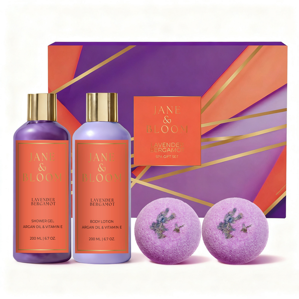 Jane & Bloom Lavender & Bergamot Spa Gift Set