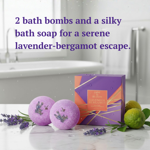 Jane & Bloom Lavender & Bergamot Spa Gift Set