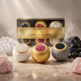 Crystal Luxe Bath Bomb Gift Set - Jane & Bloom