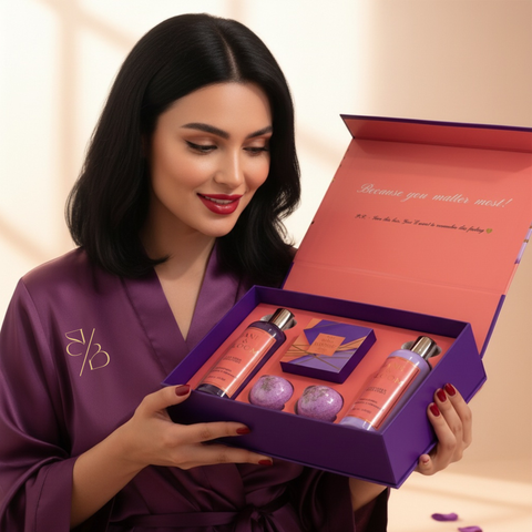 Jane & Bloom Lavender & Bergamot Spa Gift Set