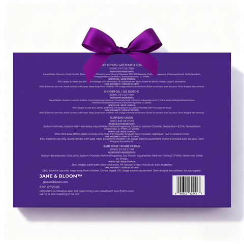 Jane & Bloom Lavender & Bergamot Spa Gift Set