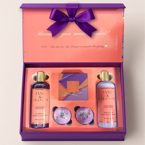Jane & Bloom Lavender & Bergamot Spa Gift Set