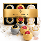 Crystal Luxe Bath Bomb Gift Set - Jane & Bloom