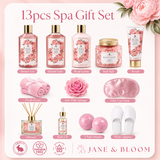 Spa Gift Basket - Peony Cloud - Premium Pink