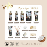 Coconut & Vanilla Basket – Luxurious Bath & Body Gift Basket