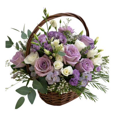 Lavender Love Basket