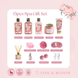 Peony Cloud Basket – Luxurious Pink Spa Gift Basket for Her